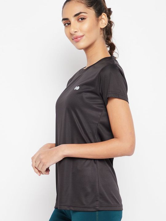Comfort Fit Active T-shirt in Black