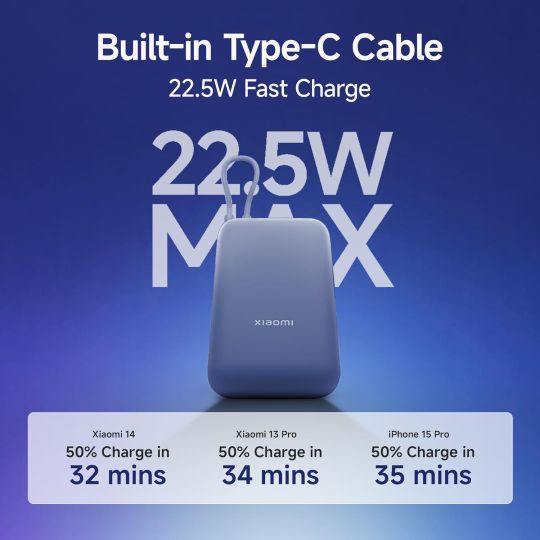 Xiaomi Pocket Power Bank 10000mAh 22.5W – Small, Fast, Surprisingly Handy