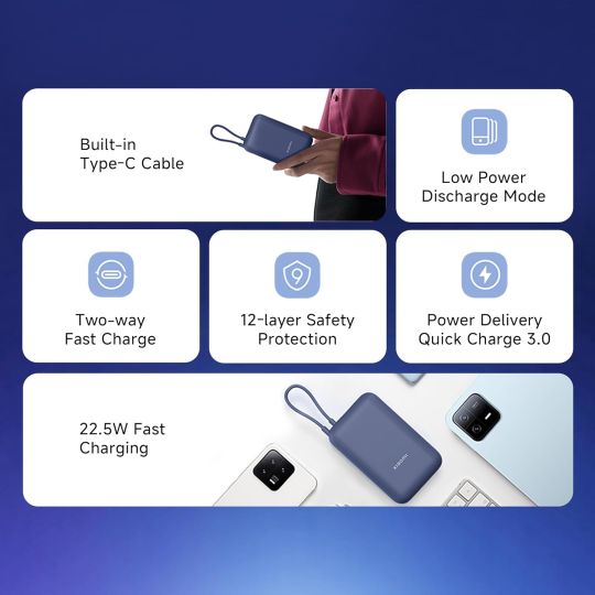 Xiaomi Pocket Power Bank 10000mAh 22.5W – Small, Fast, Surprisingly Handy